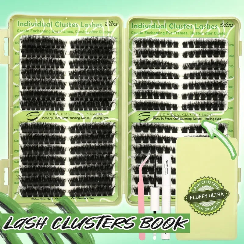 D Curl Individual Lash Cluster Kit