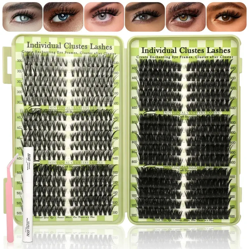 D Curl Individual Lash Cluster Kit