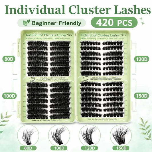 D Curl Individual Lash Cluster Kit